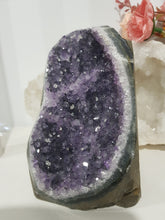 Load image into Gallery viewer, Amethyst Crystal Cluster Cave Stone 135mm 12 LARGE SPECTACULAR SPARKLY!!