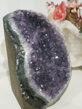 Load image into Gallery viewer, Amethyst Crystal Cluster Cave Stone 135mm 12 LARGE SPECTACULAR SPARKLY!!