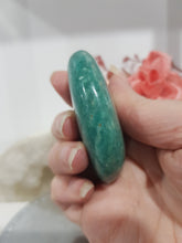 Load image into Gallery viewer, Amazonite Palm Stone Crystal Carving 60mm 1