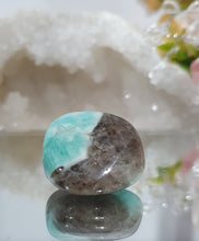 Load image into Gallery viewer, Amazonite Crystal Tumble Stone.
Inspires HOPE
Gorgeous Amazonite Crystal Tumble Stone.