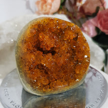 Load image into Gallery viewer, Stunning Heated Citrine Cluster. beautiful colour. Inspires Wealth and Success
