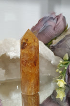 Load image into Gallery viewer, Golden Healer Crystal Point Tower Stone. Beautiful colour