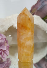 Load image into Gallery viewer, Golden Healer Crystal Point Tower Stone. Beautiful colour. Golden Healer Crystals