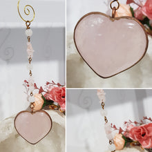 Load image into Gallery viewer, Unconditional-Love-Crystal-Energy-Enhancer-Rose-Quartz-Stone-Crystal-Energy-Enhancer-Moonlight-Crystals-Australia-Suncatchers-Australia