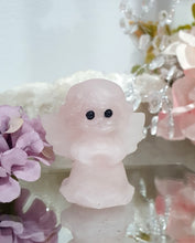 Load image into Gallery viewer, Angel Rose Quartz Crystal Carving Stone
Rose Quartz Inspires Unconditional Love
Gorgeous Rose Quartz Angel Crystal Carving.