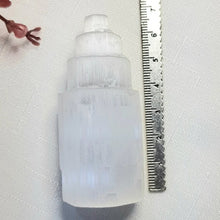 Load image into Gallery viewer, Selenite tower Crystal Carving Stone 60mm