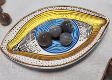 Load image into Gallery viewer, Evil Eye Trinket Dish Bowl Plate 150mm ABSOLUTELY STUNNING!