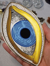 Load image into Gallery viewer, Evil Eye Trinket Dish Bowl Plate 150mm ABSOLUTELY STUNNING!