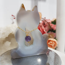 Load image into Gallery viewer, Cat-Agate-Crystal-Carving-Amethyst=Collar-Stone-Moonlight-Crystals-Australia