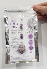 Load image into Gallery viewer, star-of-transition-crystal-energy-enhancer-ornament-hanger-ornament-sun catcher
