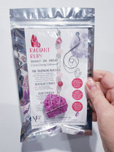 Load image into Gallery viewer, radiant-ruby-crystal-energy-enhancer-hanger-ornament-sun catcher