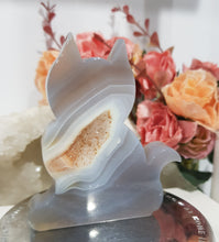 Load image into Gallery viewer, Cat Agate Crystal Carving Stone 80mm 10