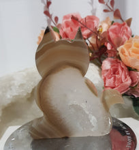 Load image into Gallery viewer, Cat Agate Crystal Carving Stone 80mm 11