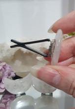Load image into Gallery viewer, Moon Car Clip Quartz Stone Crystal Carving Stone
Inspires Powerful Magic & Spirituality
Lovely Moon Quartz Crystal Car Clip. Decorative Clip for Car Vent.
Intuitively ( randomly) Chosen