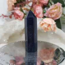 Load image into Gallery viewer, Blue-Sandstone-Crystal-Point_Tower-Stone-Moonlight-Crystals-Australia