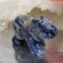 Load image into Gallery viewer, Bear Sodalite Crystal Carving Gemstone Stone 45mm 5