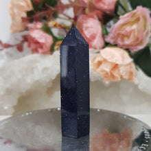 Load image into Gallery viewer, Blue-Sandstone-Crystal-Point_Tower-Stone-Moonlight-Crystals-Australia