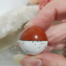 Load image into Gallery viewer, Poke Ball Pokemon Sphere Crystal Carving Stone 20mm 9