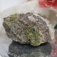 Load image into Gallery viewer, Epidote Crystal Specimen Stone 60mm 2 GORGEOUS CRYSTALS