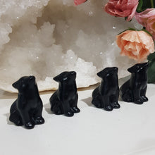 Load image into Gallery viewer, wolf-crystal-carving-stone-black-obsidian-moonlight-crystals-australia-online-store-melbourne-australia