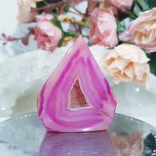 Load image into Gallery viewer, Pink-Agate-Flame-Crystal-Carving-Stone-Moonlight-Crystals-Australia