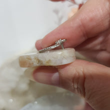 Load image into Gallery viewer, Thong Flip Flop Flower Agate Crystal Carving Stone 30mm 5