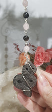 Load image into Gallery viewer, Serpent-of-Transformation-Energy-Black-Obsidian-Snake-Stone-Crystal-Energy-Enhancer-Hanger-ornament-suncatcher
