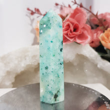 Load image into Gallery viewer, Phoenix Stone Crystal Point Tower Stone 75mm 4 STUNNING COLOUR