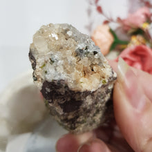 Load image into Gallery viewer, Epidote Crystal Specimen Stone 60mm 2 GORGEOUS CRYSTALS