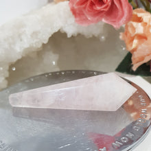 Load image into Gallery viewer, Rose Quartz Sceptor Crystal Carving Stone 70mm 1