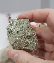 Load image into Gallery viewer, Pyrite Raw Crystal Cluster Specimen Stone 60mm 14