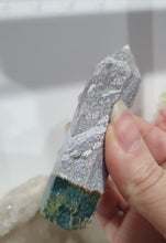 Load image into Gallery viewer, Ocean Jasper Crystal Tower Point Stone 90mm | Inspires Adaption and Joy 2 STUNNING