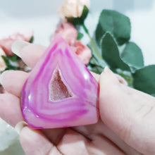 Load image into Gallery viewer, Pink-Agate-Flame-Crystal-Carving-Stone-Moonlight-Crystals-Australia