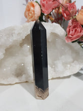 Load image into Gallery viewer, Palm Root Agate Crystal Point Tower Stone 110mm 3 FEW DIVITS