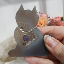 Load image into Gallery viewer, Cat-Agate-Crystal-Carving-Amethyst=Collar-Stone-Moonlight-Crystals-Australia