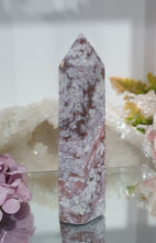 Load image into Gallery viewer, Ocean Jasper Crystal Tower Point Stone 90mm | Inspires Adaption and Joy 3