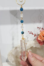 Load image into Gallery viewer, Wand-of-Insight-Crystal-Energy-Enhancer-Quartz-Tower-Stone-Hanger-Ornament-Suncatcher-Moonlight-Crystals-Australia