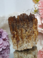 Load image into Gallery viewer, Amber Calcite Specimen Crystal Stone
PROMOTES TRANQUILITY AND PSYCHIC ABILITY
Gorgeous Amber Calcite Crystal specimen. Just beautiful!.