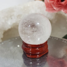 Load image into Gallery viewer, Quartz Sphere Crystal Carving 30mm 12