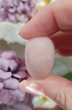 Load image into Gallery viewer, Puffy Heart Pink Opal Crystal Carving Stone. Inspires Compassion and Peace