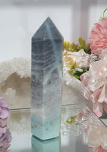 Load image into Gallery viewer, Trolleite Crystal Point Tower Stone.
INSPIRES MANIFESTATION AND SPIRITUAL GUIDANCE
Lovely Trolleite point tower.