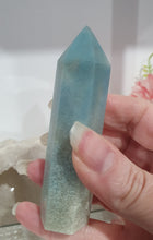 Load image into Gallery viewer, Trolleite Crystal Point Tower Stone.
INSPIRES MANIFESTATION AND SPIRITUAL GUIDANCE
Lovely Trolleite point tower.