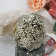 Load image into Gallery viewer, pyrite-crystal-cluster-raw-specimen-stone