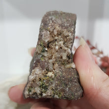 Load image into Gallery viewer, Epidote Crystal Specimen Stone 65mm 3 LOVELY LITTLE CRYSTALS