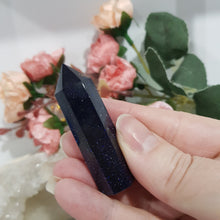 Load image into Gallery viewer, Blue-Sandstone-Crystal-Point_Tower-Stone-Moonlight-Crystals-Australia