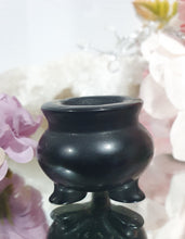 Load image into Gallery viewer, Witches Cauldron Black Obsidian Crystal Carving Stone.
Protection and Balance
Beautiful polished Black Obsidian Witches Cauldron Crystal Carving Stone. Inspires Protection and Balance