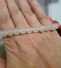 Load image into Gallery viewer, Beautiful POWERHEALER Crystal Beaded Bracelet. Amethyst, Rose Quartz, Quartz & Hematite. 8mm