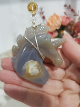 Load image into Gallery viewer, Sparkle-Unicorn-Agate-Unicorn-Crystal-Carving-Crystal-Energy-Enhancer-Stone-Hanger-Suncatcher-Ornament-Moonlight-Crystals-Australia