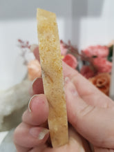 Load image into Gallery viewer, Pink Amethyst / Flower Agate Crystal Slab on Stand Stone 100mm 13