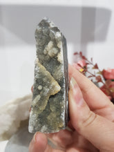 Load image into Gallery viewer, Black Sphalerite Crystal Point Tower Stone 90mm 16 SO SPARKLY!